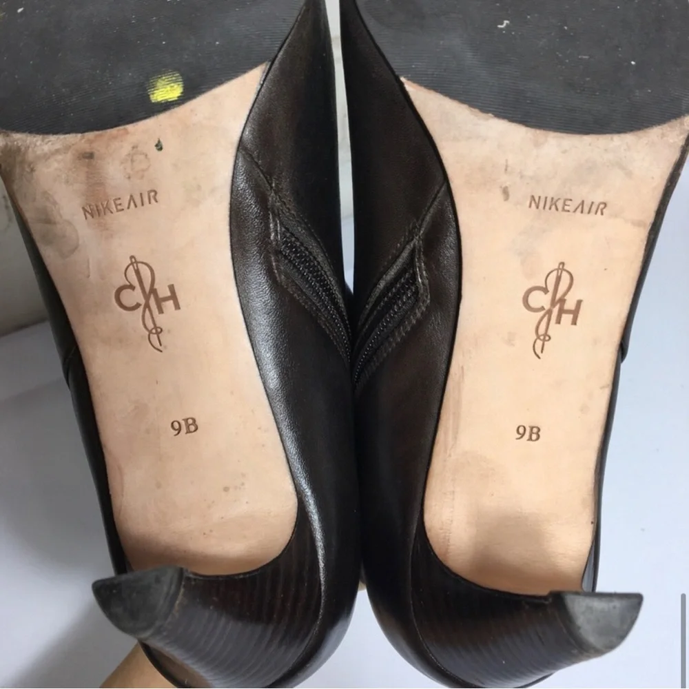 Cole Haan genuine leather brown booties. - Picture 6 of 6